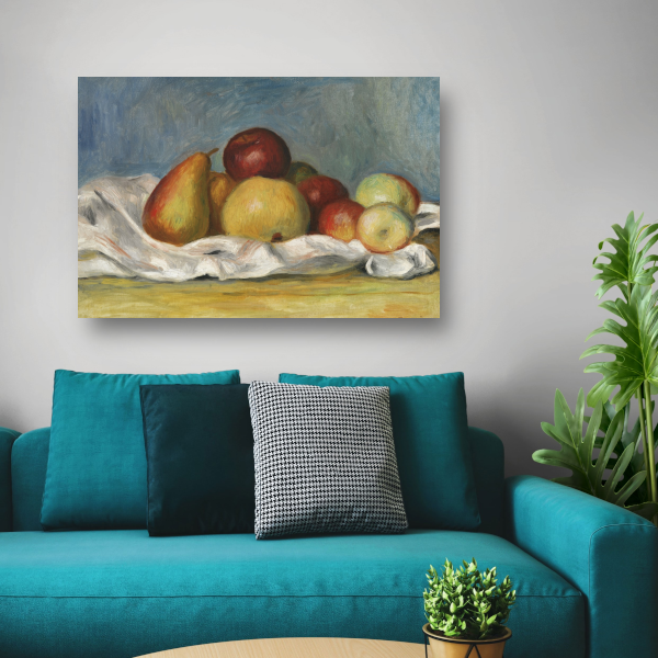 Peren en Appelen - Pierre-Auguste Renoir poster