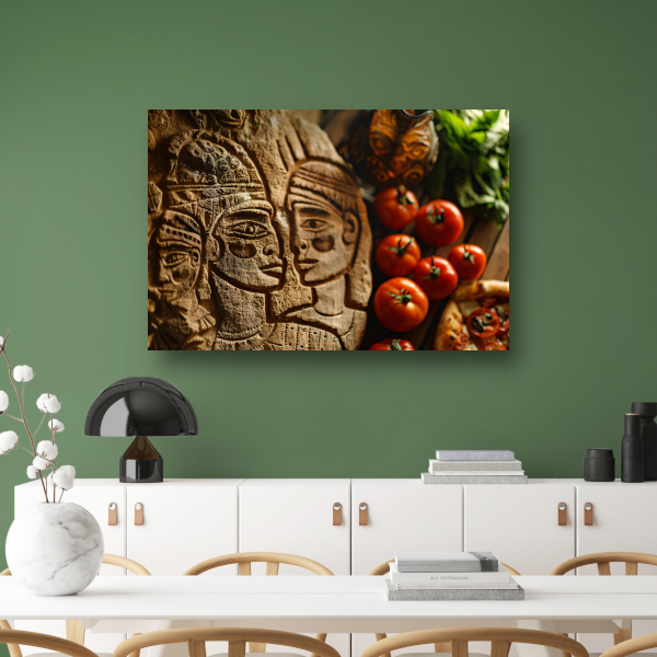 Rode Tomaten Stilleven canvas