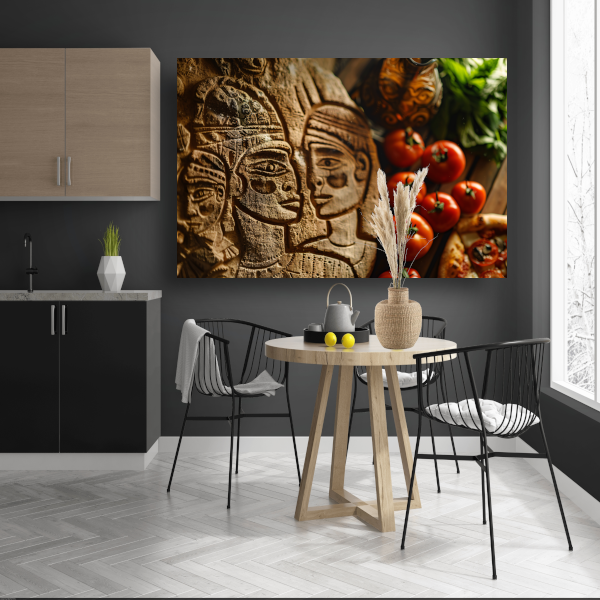 Rode Tomaten Stilleven canvas