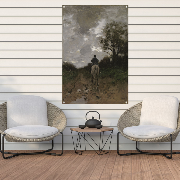 Huiswaarts - Anton Mauve tuinposter