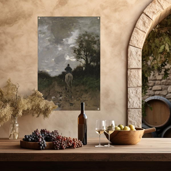 Huiswaarts - Anton Mauve tuinposter