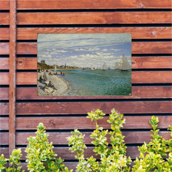 Regatta in Sainte-Adresse - Claude Monet tuinposter