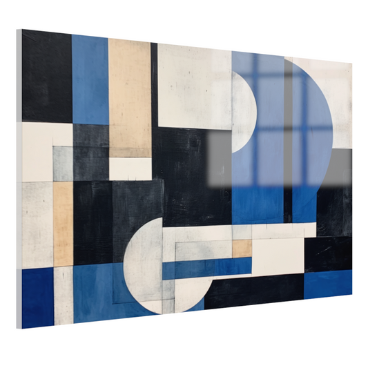 Balans van Kleur en Vorm acrylglas