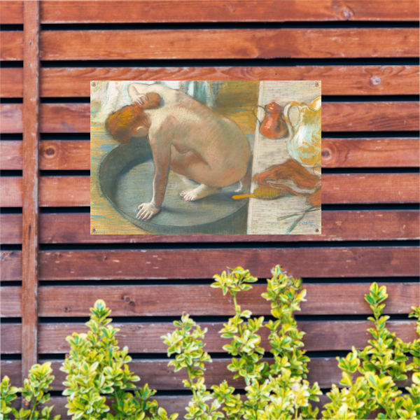 De Badkuip - Edgar Degas tuinposter