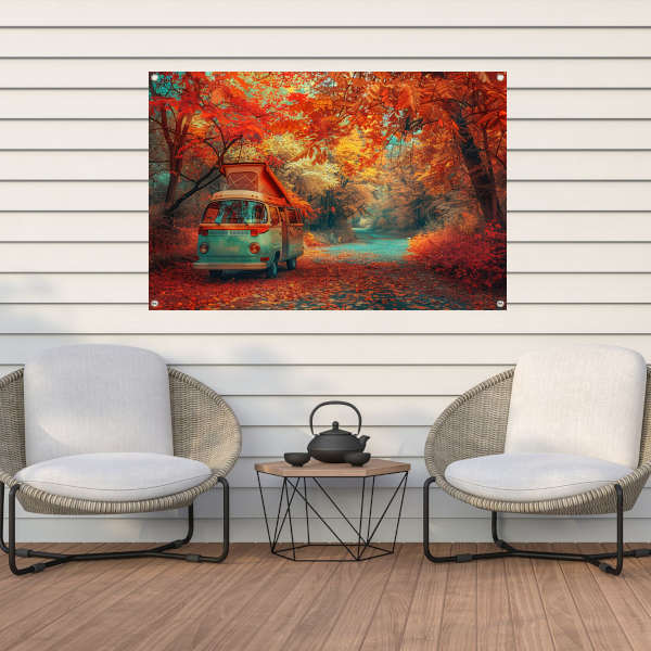 Impressionistisch Landschap Slaapkamer tuinposter