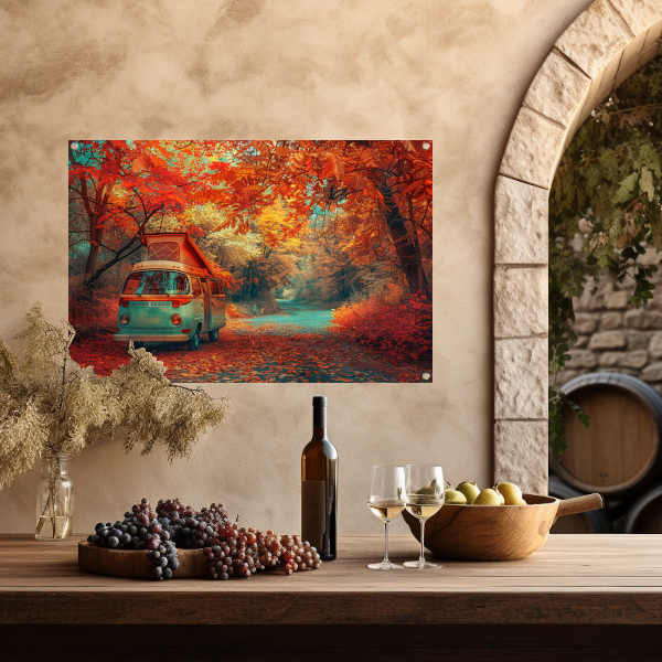 Impressionistisch Landschap Slaapkamer tuinposter