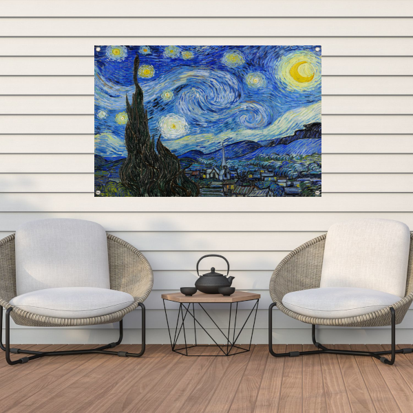 Sterrennacht - Vincent van Gogh tuinposter