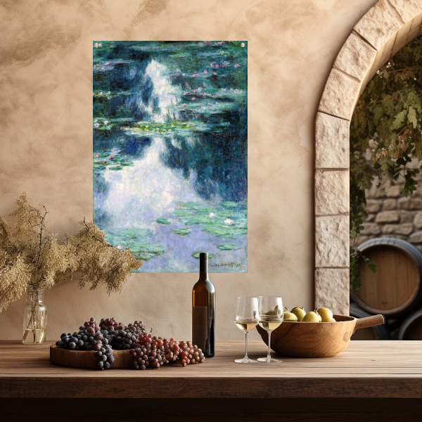 Waterlelies - Claude Monet tuinposter