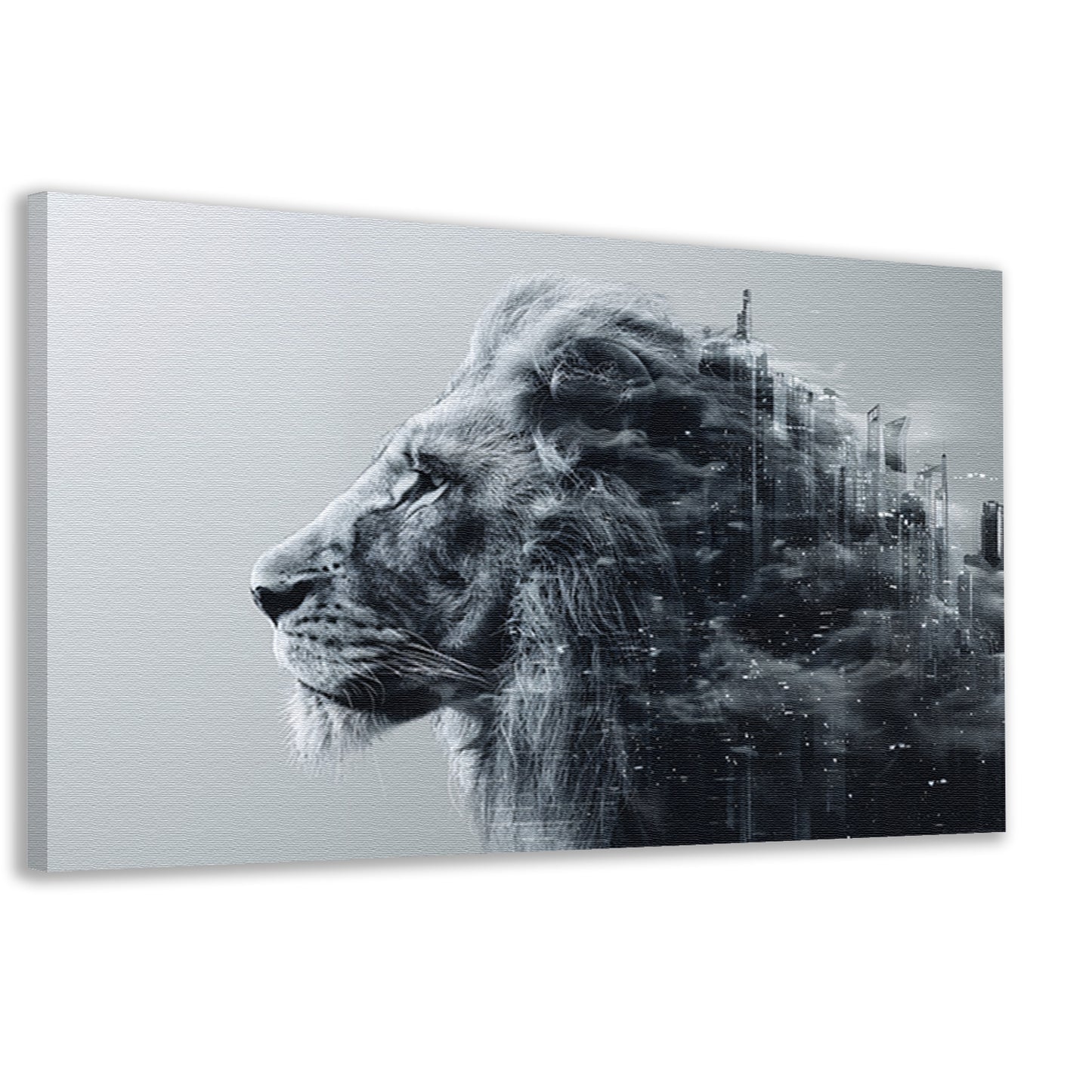 Minimalistisch Lijnen Compositie canvas