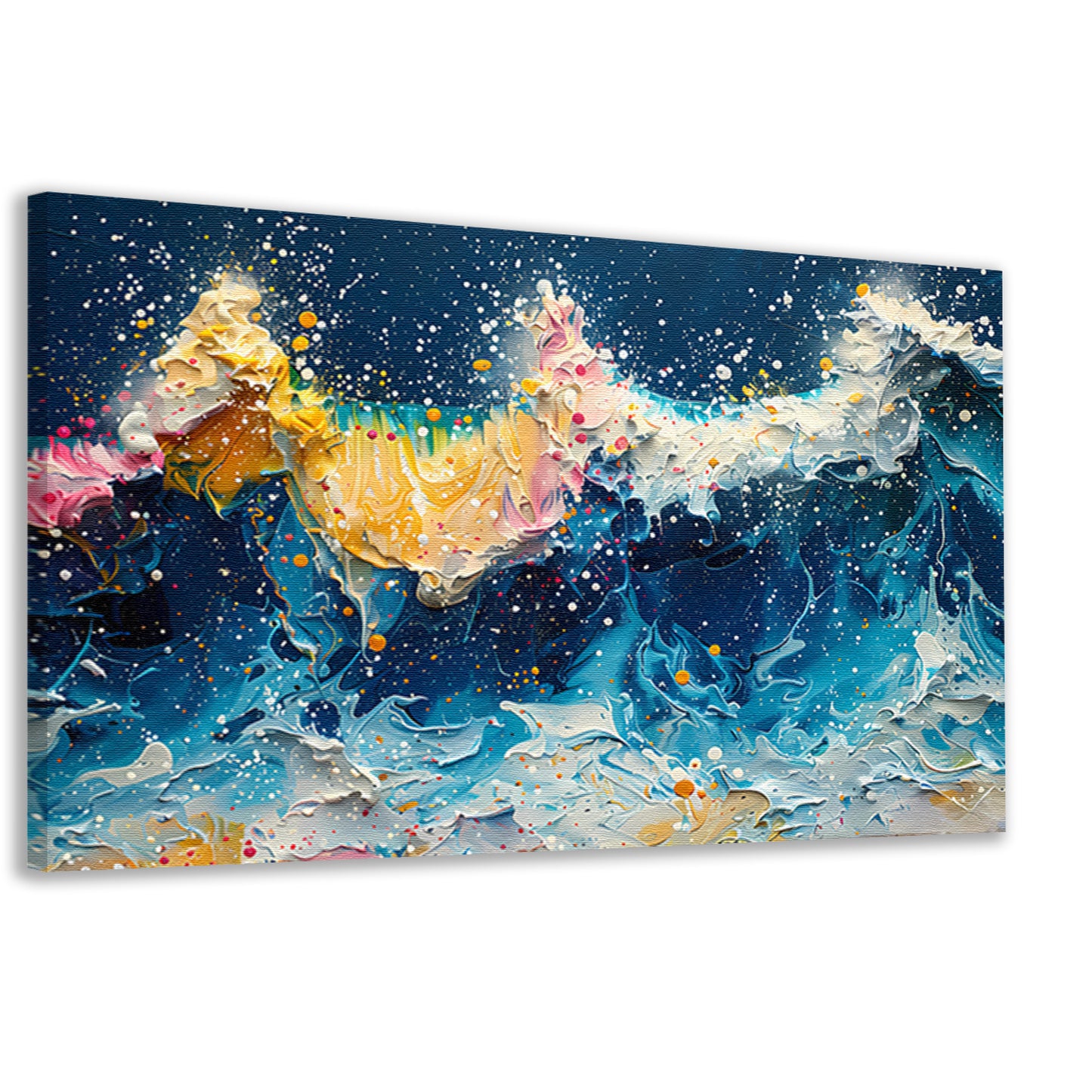 Impressionistische Zeegezicht canvas