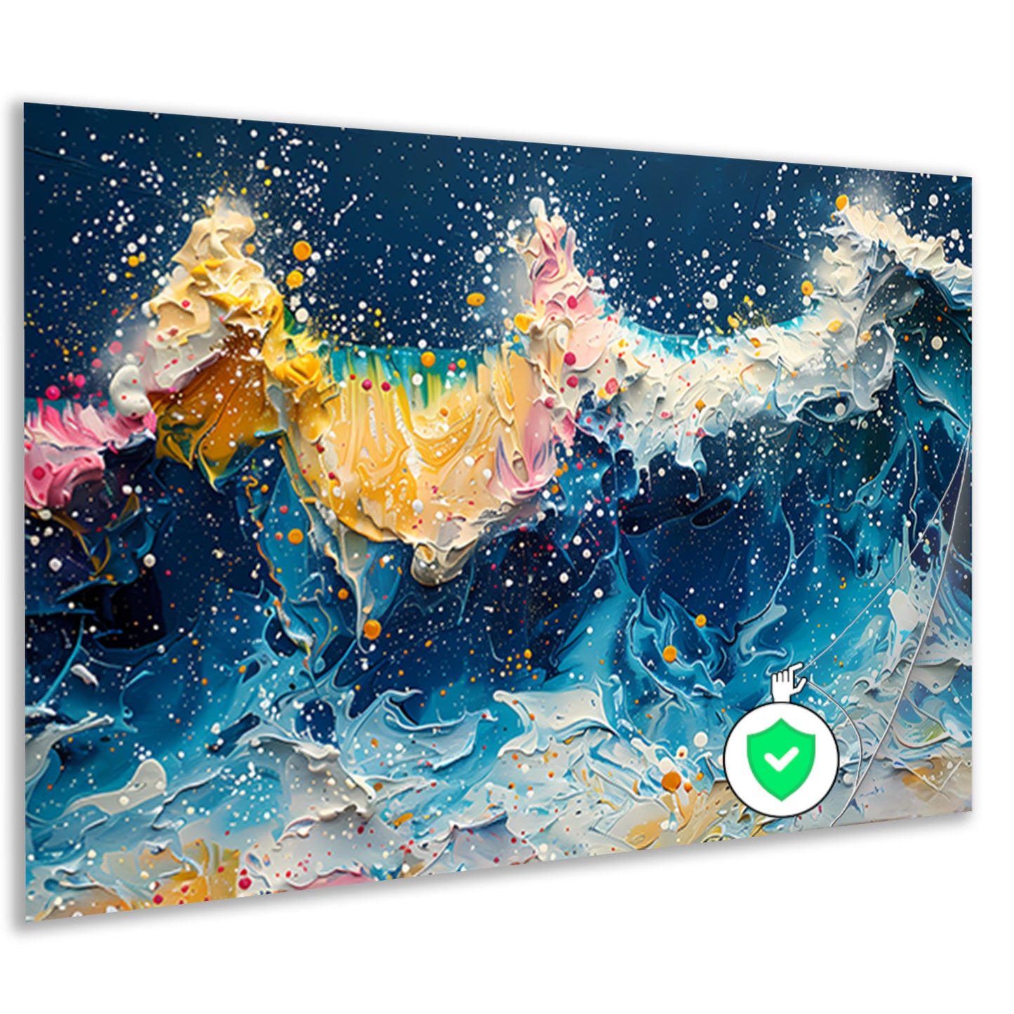 Impressionistische Zeegezicht poster