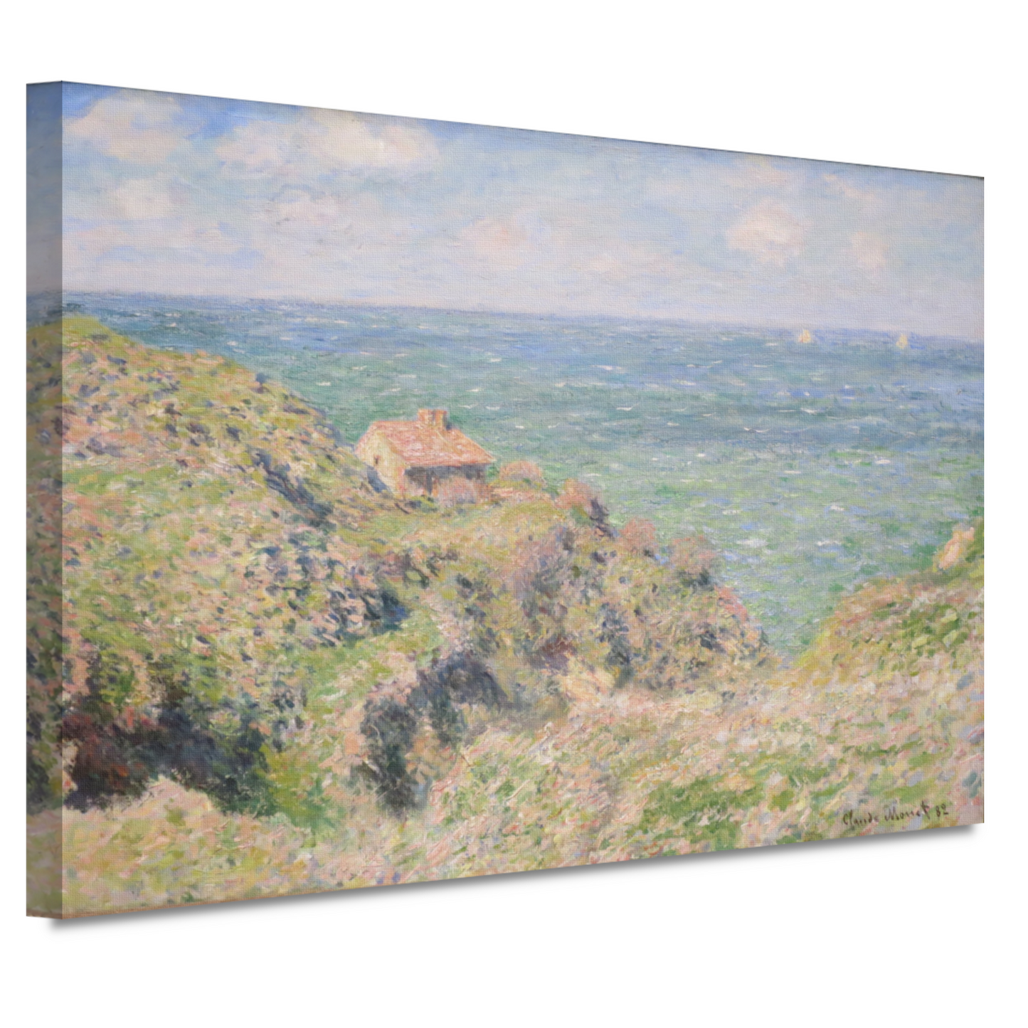 De kloof bij Varengeville - Claude Monet canvas