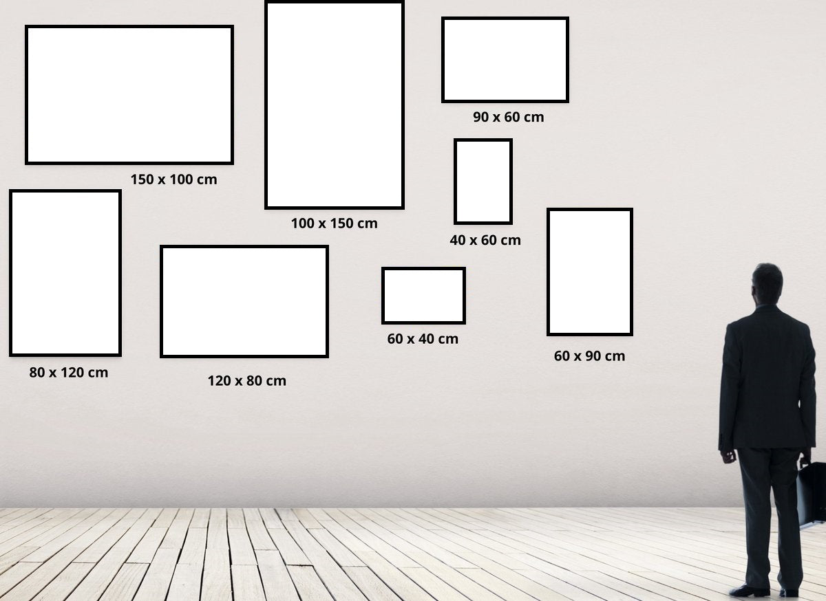 Kleurrijke Ballonvaart in de Avondschemering tuinposter