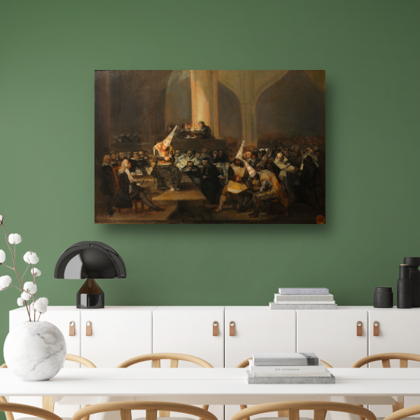 Scene of the Inquisition - Francisco Goya acrylglas