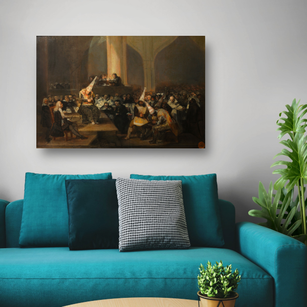 Scene of the Inquisition - Francisco Goya poster