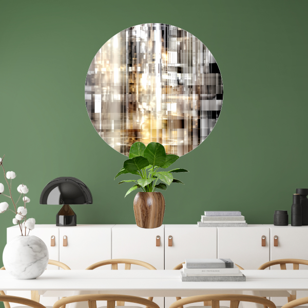 Reflecties van Chaos en Orde forex muurcirkel