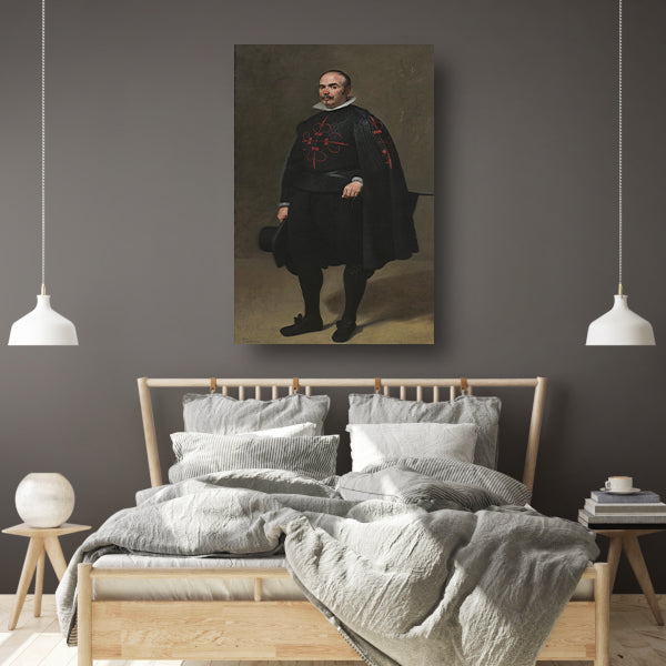 Portret van Don Pedro de Barberana - Diego Velázquez poster