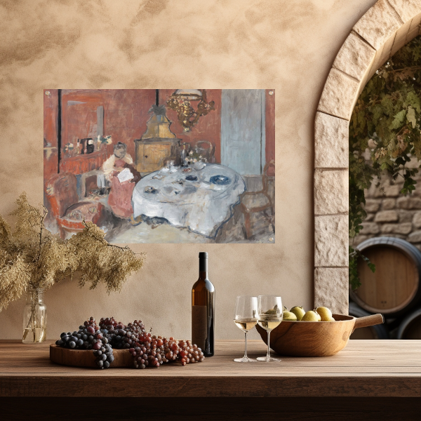 De eetkamer - Edouard Vuillard tuinposter