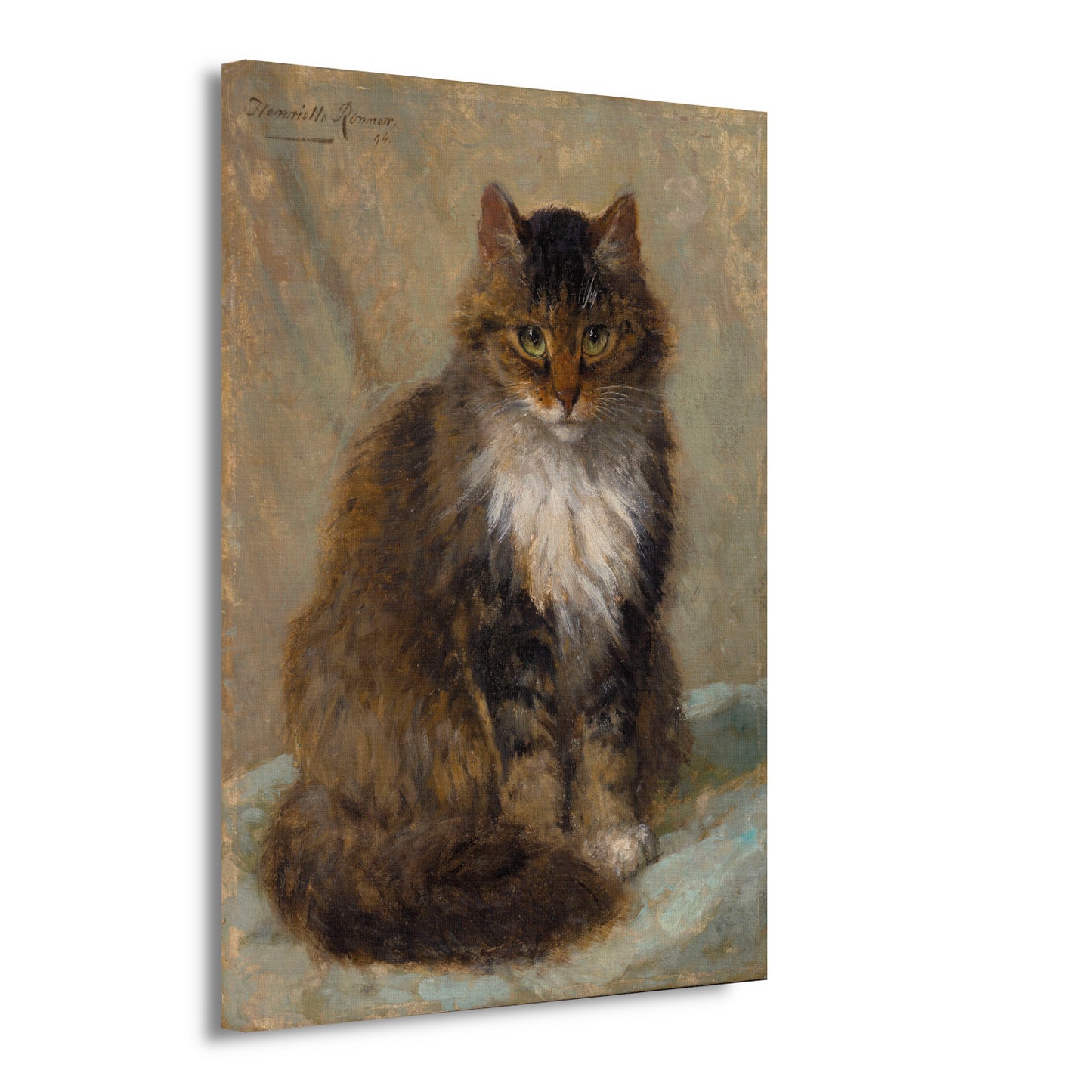 De Maine Coon - Henriette Ronner-Knip canvas