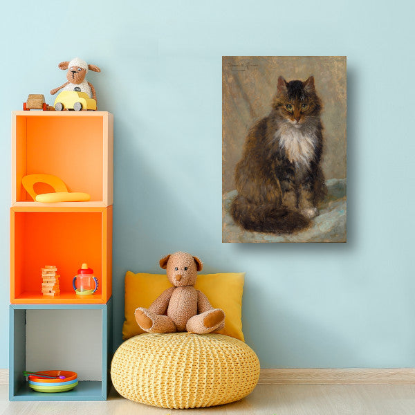 De Maine Coon - Henriette Ronner-Knip canvas