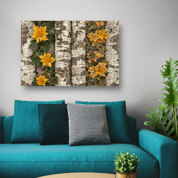 Zonnebloemen van Van Gogh canvas