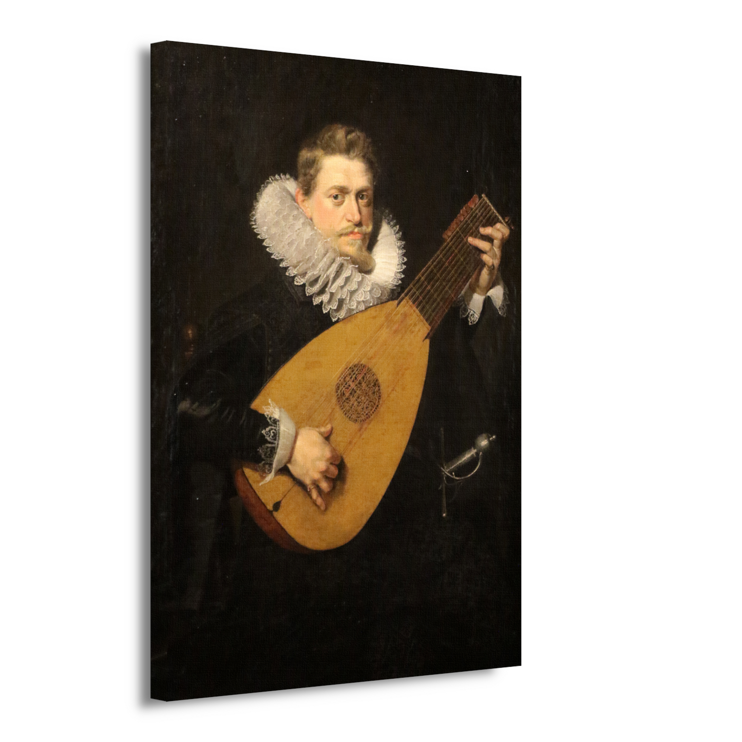 Luitspeler - Peter Paul Rubens canvas