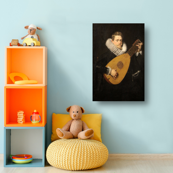 Luitspeler - Peter Paul Rubens canvas