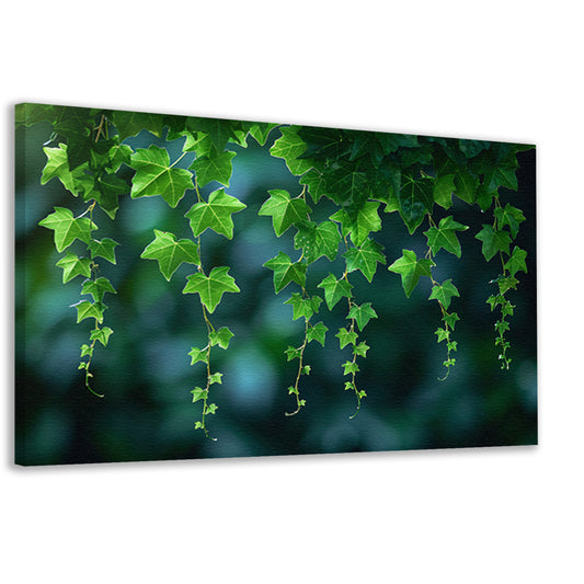Dans van licht door hangende bladeren canvas