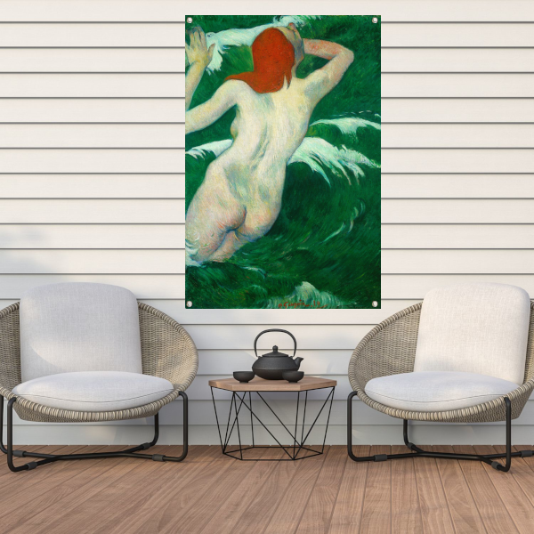 In de golven (Ondine I) - Paul Gauguin tuinposter