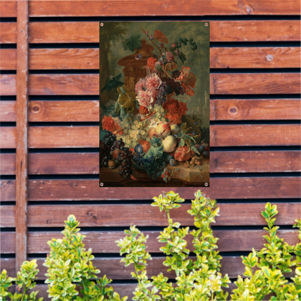 Fruitstukje - Jan van Huysum tuinposter