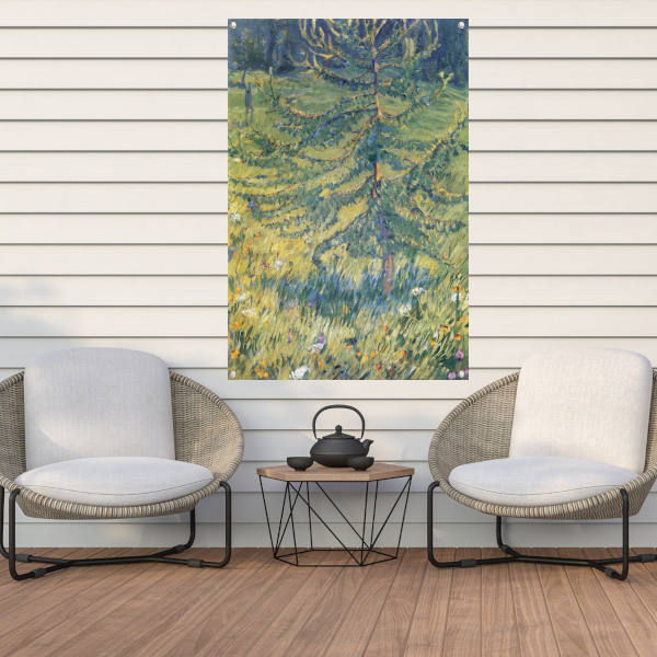 Kleine lariksboom - Franz Marc tuinposter