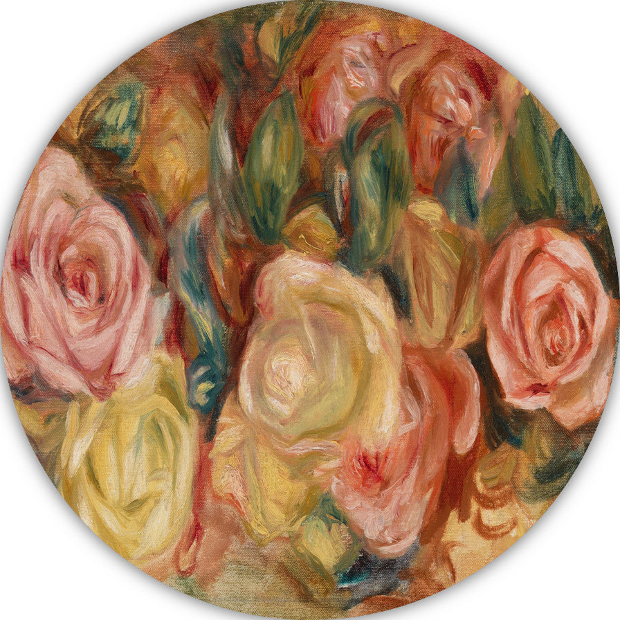 Rozen - Pierre-Auguste Renoir forex muurcirkel