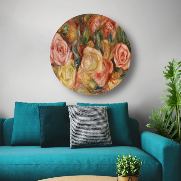 Rozen - Pierre-Auguste Renoir forex muurcirkel