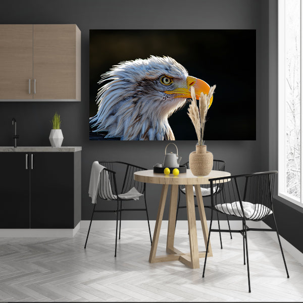 Close-up Amerikaanse Wouw canvas