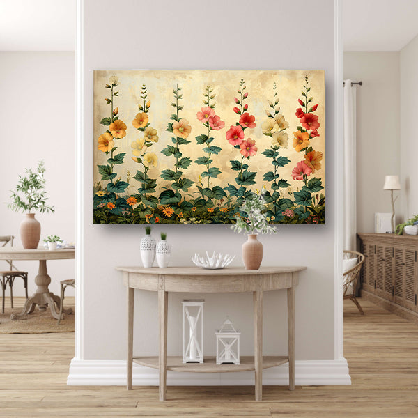 Impressionistische Bloemenpracht canvas