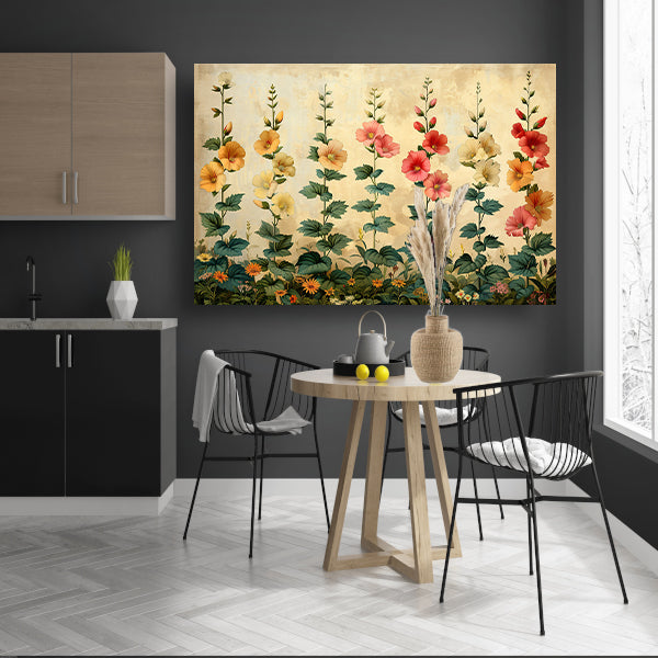Impressionistische Bloemenpracht canvas