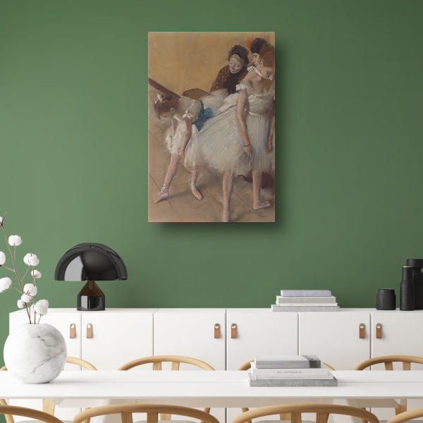 Dans examen - Edgar Degas Acrylglas