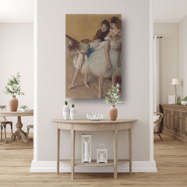 Dans examen - Edgar Degas Acrylglas