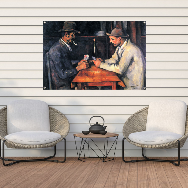 The Card Players - Paul Cézanne tuinposter