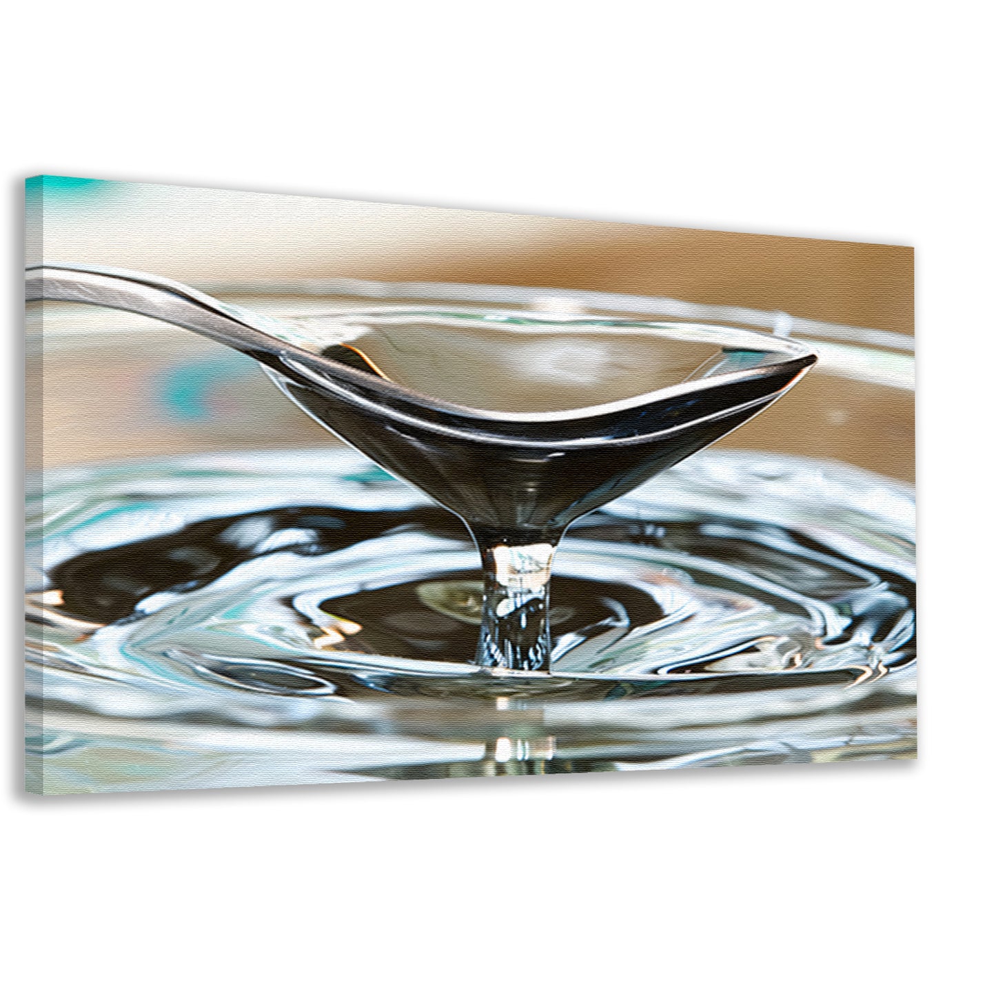 Minimalistisch Glas Water canvas