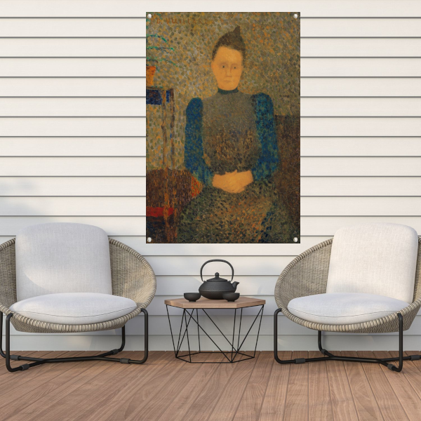 Schematisch portret van Marie Vuillard - Édouard Vuillard tuinposter