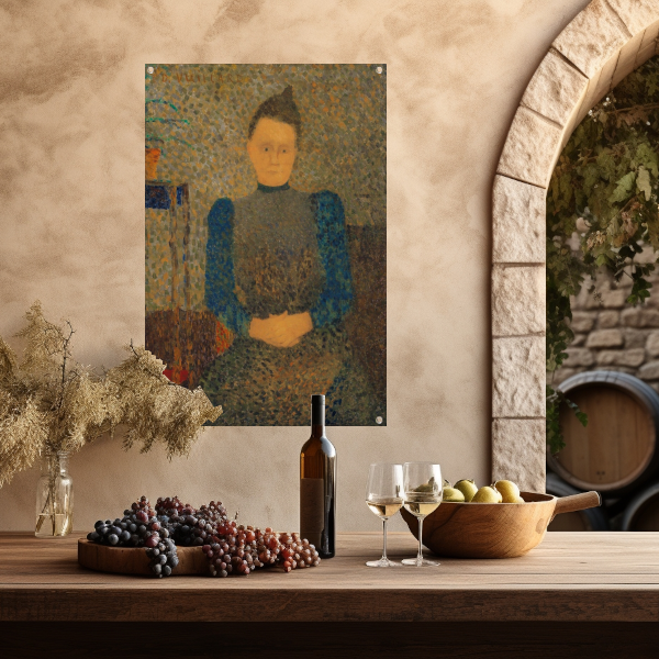 Schematisch portret van Marie Vuillard - Édouard Vuillard tuinposter