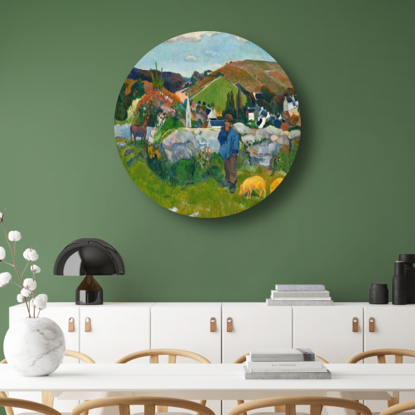 De varkenshoeder - Paul Gauguin forex muurcirkel