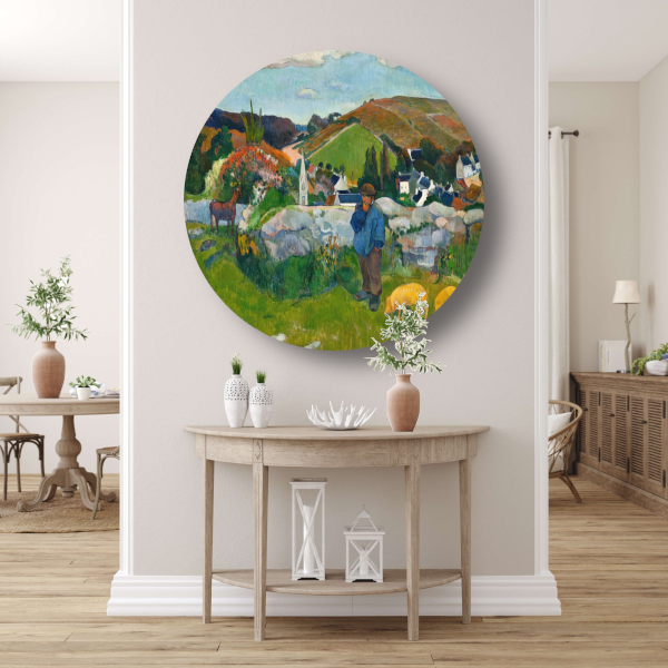 De varkenshoeder - Paul Gauguin forex muurcirkel