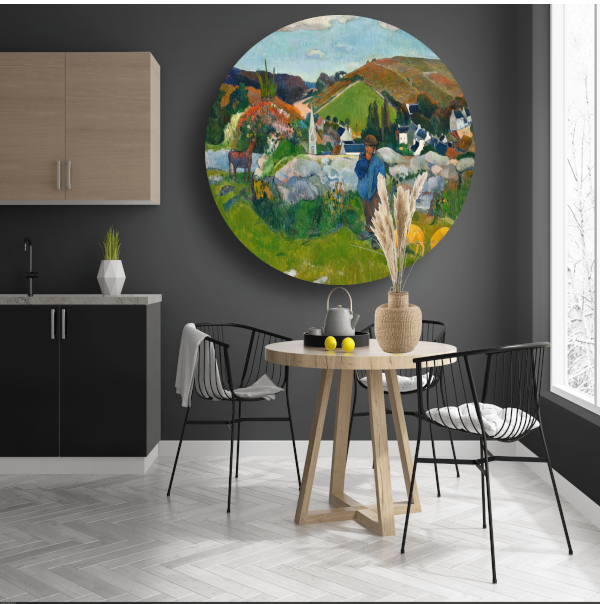 De varkenshoeder - Paul Gauguin forex muurcirkel