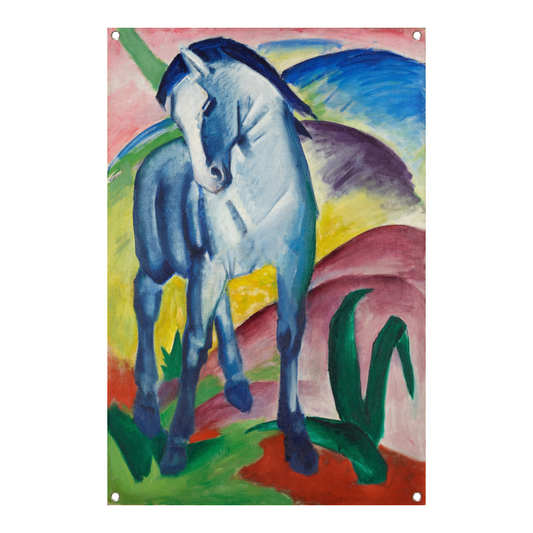 Blauw paard - Franz Marc tuinposter