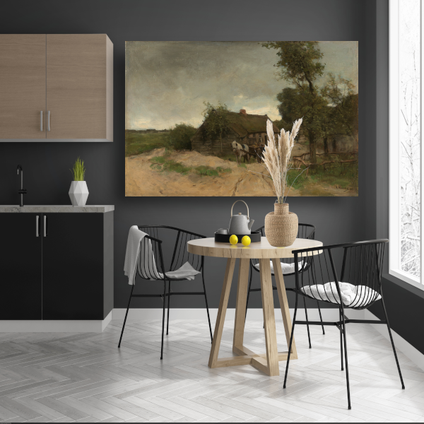 Huisje aan de Zandweg - Anton Mauve acrylglas
