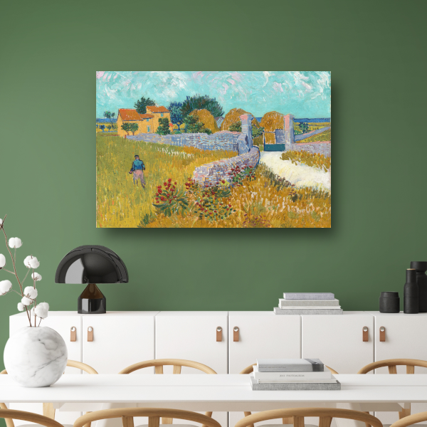 Boerderij in de Provence - Vincent van Gogh poster