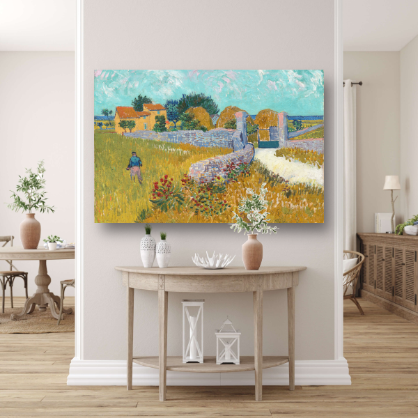 Boerderij in de Provence - Vincent van Gogh poster