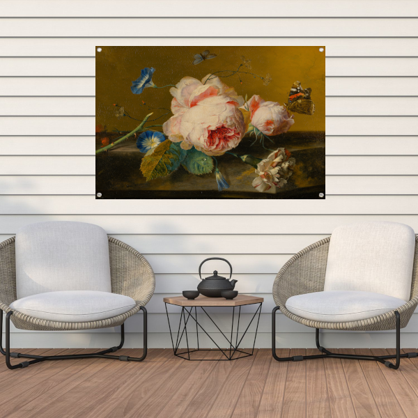 Bloemstilleven - Jan van Huysum tuinposter